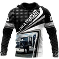FUNSTUFFPRINT Personalized Trucker 3D Hoodie Im A Trucker 3D Hoodie and Zip Hoodie