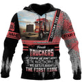 FUNSTUFFPRINT Personalized Trucker 3D Hoodie Female Truckers of Course We Dont Work As Hard As Men 3D Hoodie and Zip Hoodie