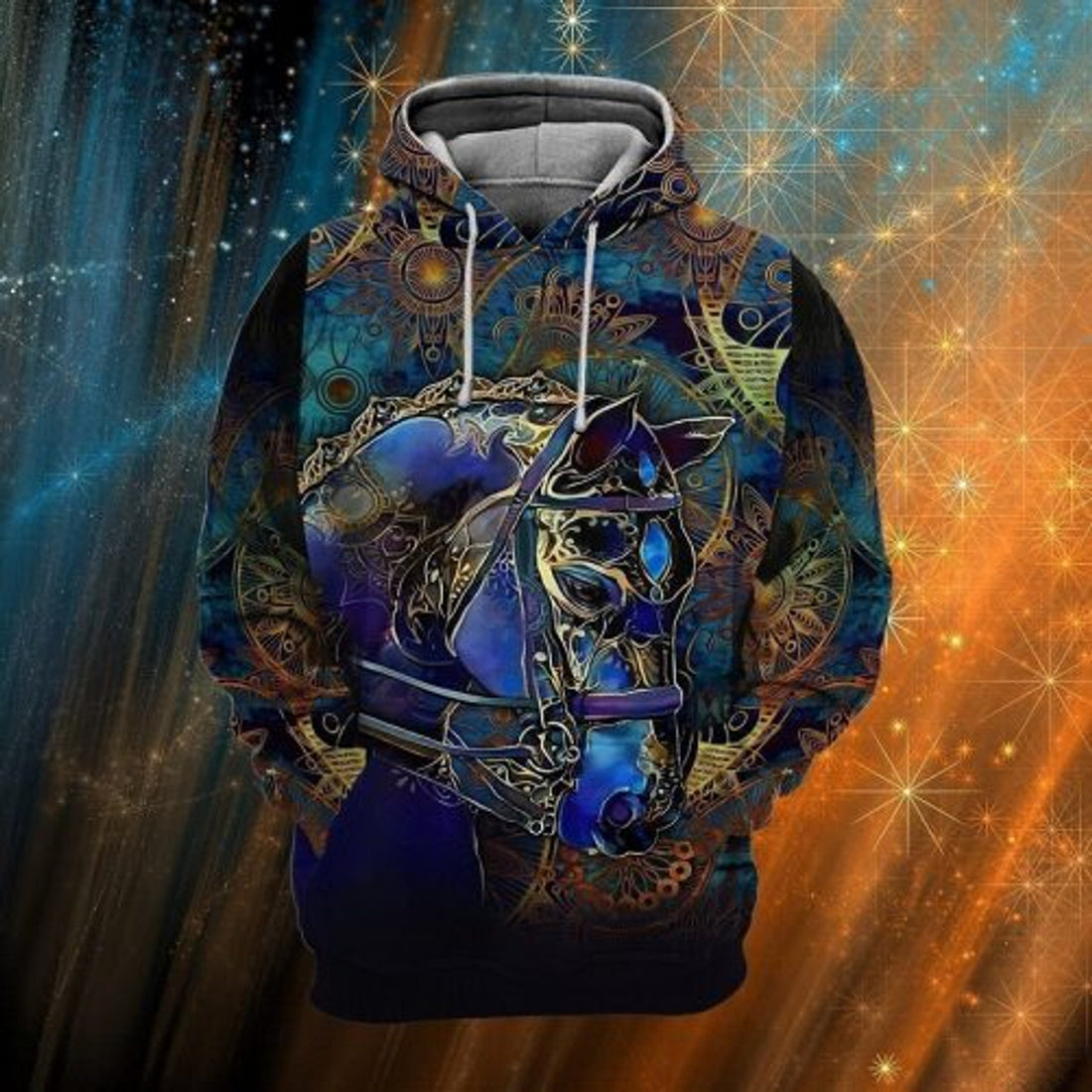 FUNSTUFFPRINT Horse For Men And Women 3D Hoodie and Zip Hoodie