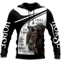 FUNSTUFFPRINT Horse 3D Hoodie I Will Be Your Faithful And True 3D Hoodie and Zip Hoodie