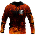 FUNSTUFFPRINT Mechanic Skull 3D Hoodie For Men And Women 3D Hoodie and Zip Hoodie