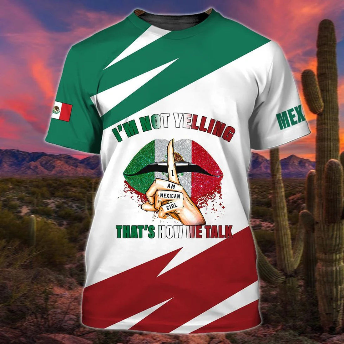 I'M Not Yelling That's How We Talk, Mexican Shirt For Her, Mexico Shirt Women