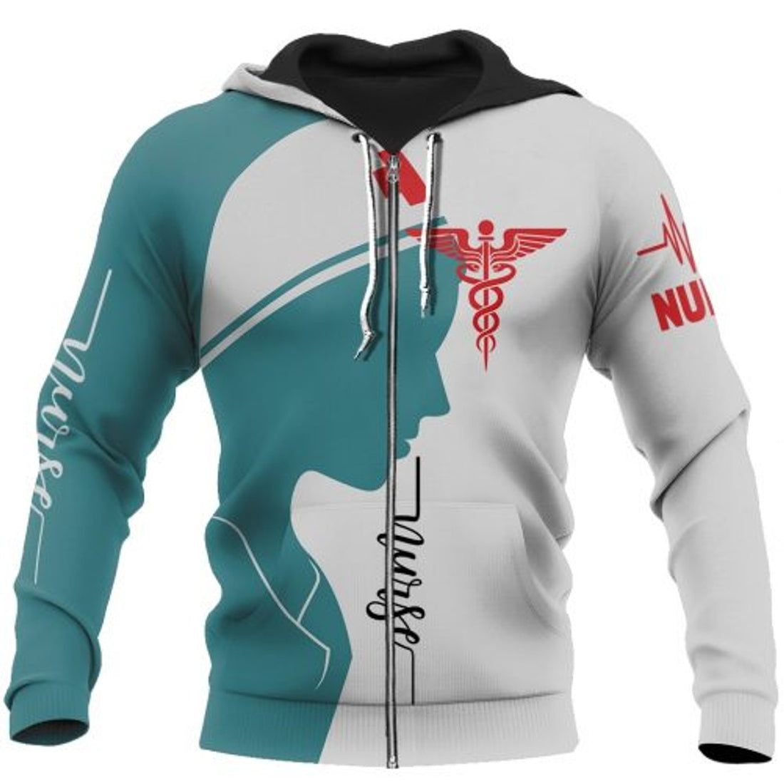 FUNSTUFFPRINT Nurse 3D Hoodie As A Nurse We Have The Opportunity To Heal The Mind 3D Hoodie and Zip Hoodie