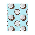 FUNSTUFFPRINT Gone Coconuts Velveteen Plush Blanket