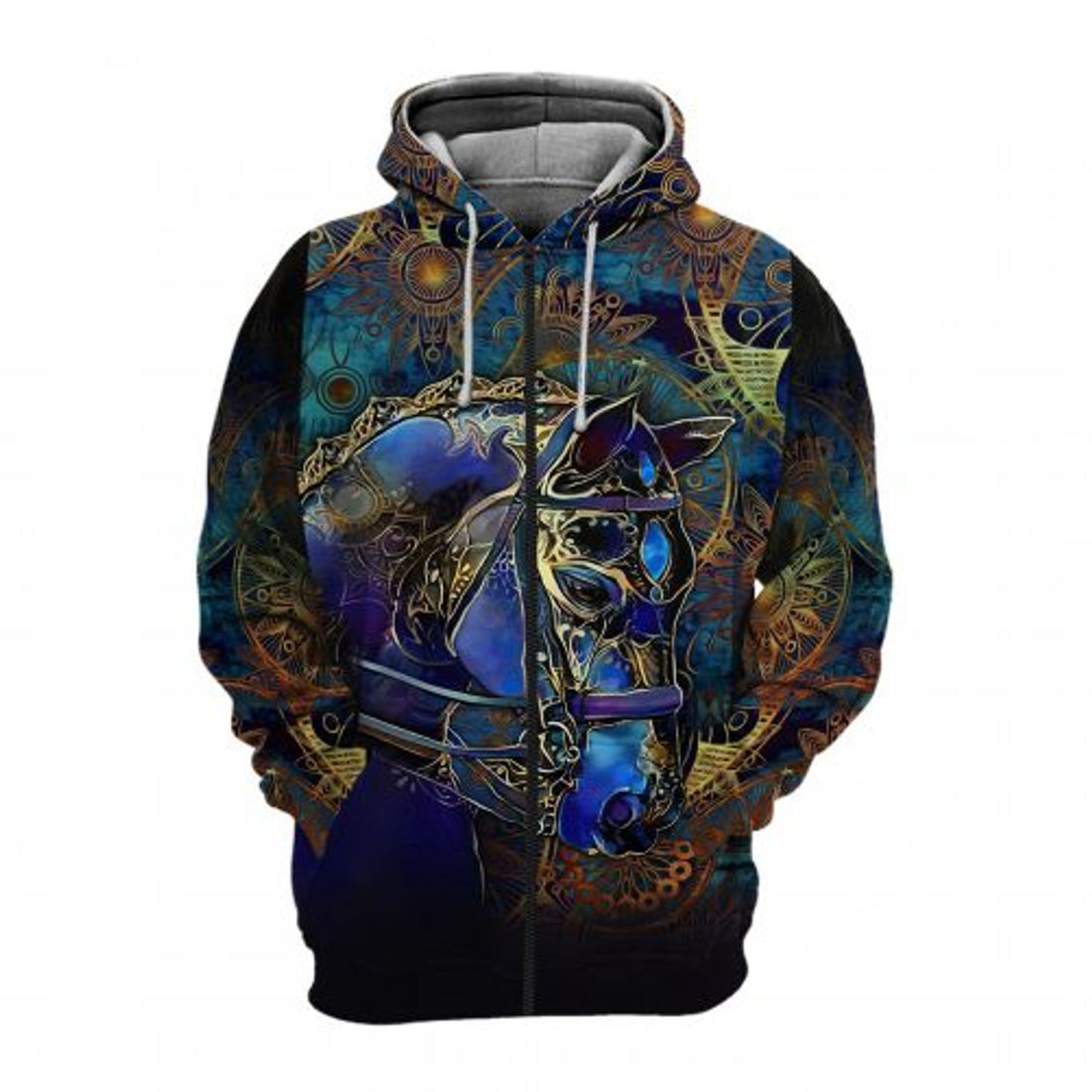FUNSTUFFPRINT Horse For Men And Women 3D Hoodie and Zip Hoodie