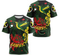 FUNSTUFFPRINT Personalized T-Shirt, Hoodie - Proud Jamaica Hummingbird National 3D T-shirt