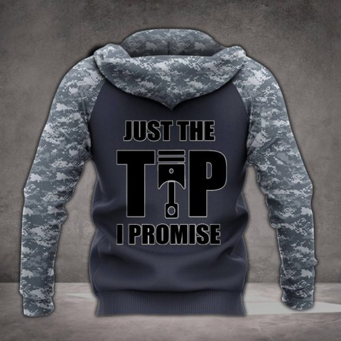 FUNSTUFFPRINT Mechanic 3D Hoodie Just The Tip I Promise Patriot 3D Hoodie and Zip Hoodie