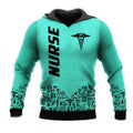 FUNSTUFFPRINT Nurse 3D Hoodie For Men And Women 3D Hoodie and Zip Hoodie