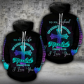 FUNSTUFFPRINT Husband And Wife Couple 3D All Over Hoodie God Blessed The Broken Road That Let Me Straight To You 3D Hoodie and Zip Hoodie