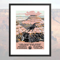 A Free Government Service Grand Canyon National Park U.S Department Of The Interior Poster and Canvas