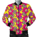 FUNSTUFFPRINT Africa Zone Jacket - Ankara Cloth - Protea 3D Bomber Jacket