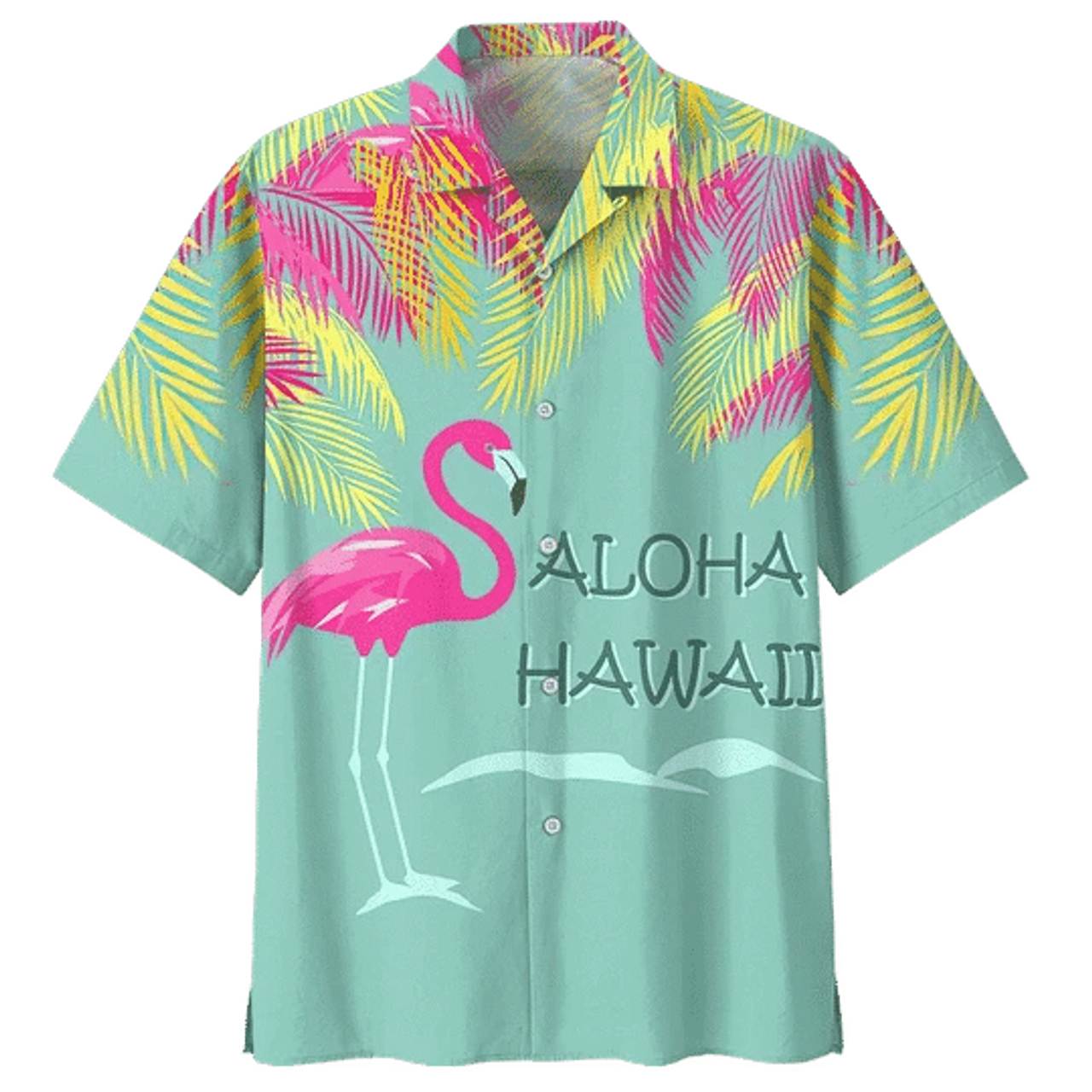 Seamless Beer Watercolor Design Hawaiian Shirt