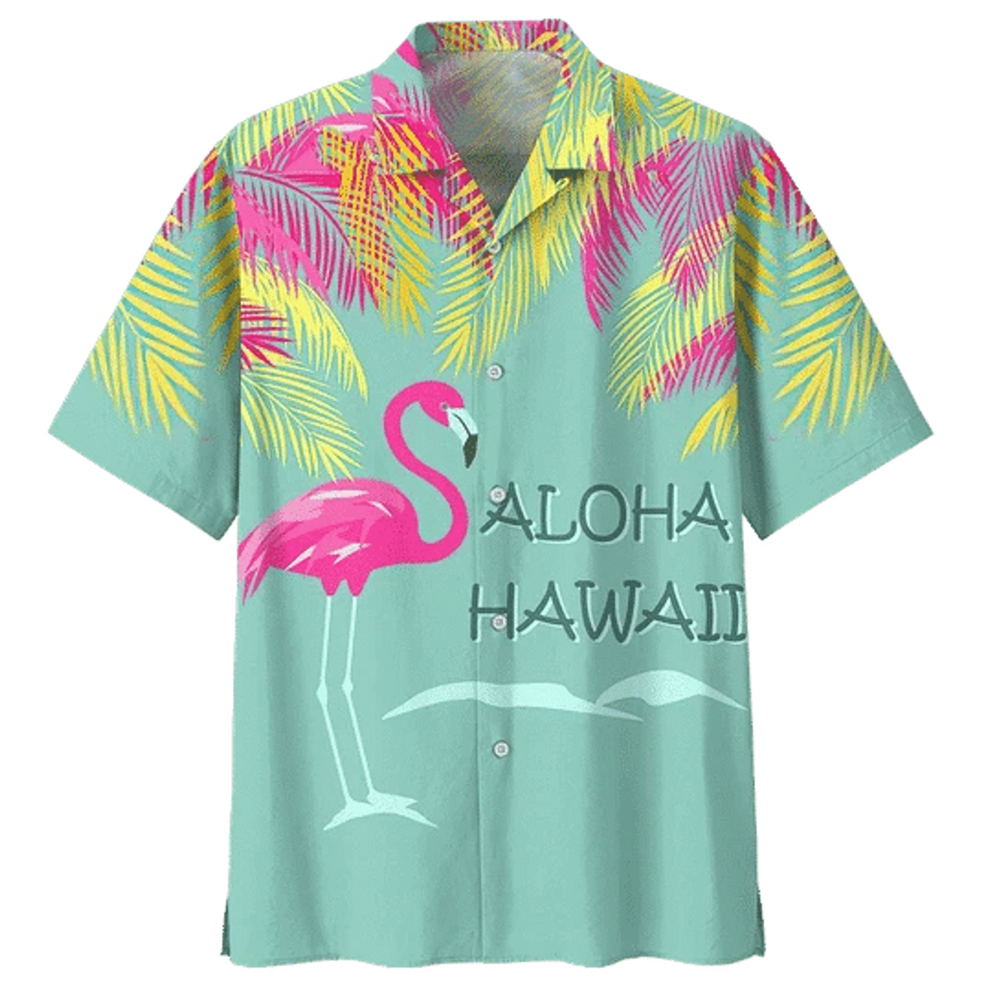 Seamless Beer Watercolor Design Hawaiian Shirt
