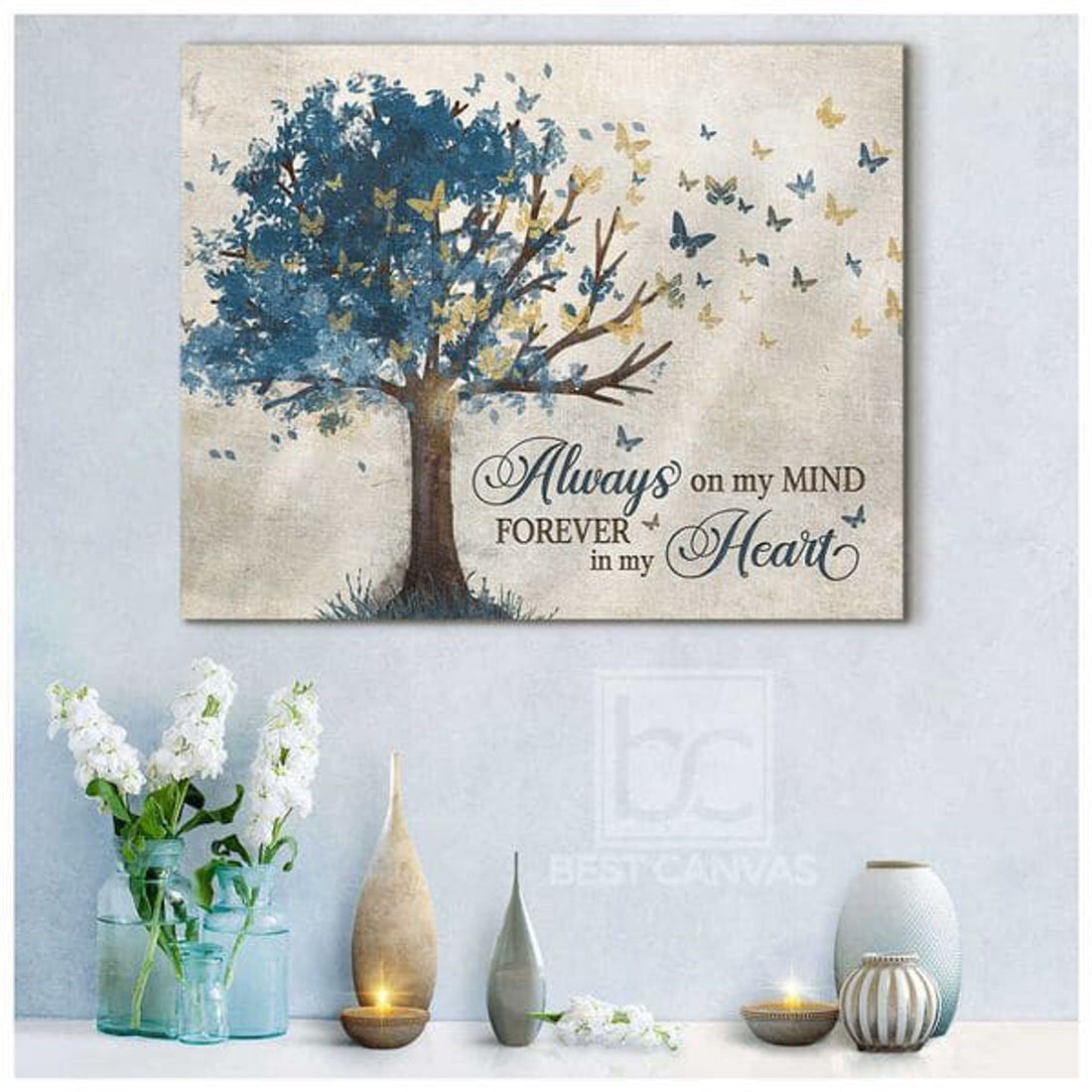 Always On My Mind Forever In My Heart, Poster Decor Poster and Canvas