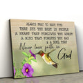 Always Pray Canvas Print Christian Wall Art Decor - Religious Posters