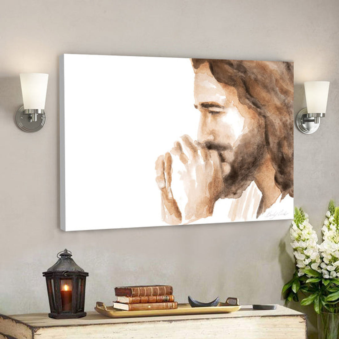 An Honest Heart - Religious Canvas Painting - Jesus Wall Art - Christian Canvas Prints - Faith Canvas - Gift For Christian 