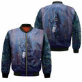 FUNSTUFFPRINT Anubis Egypt Pharaoh Bomber Jacket 3D Bomber Jacket