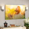 A Perfect Peace - Jesus Christ Art - Jesus Canvas Poster - Jesus Wall Art - Christ Pictures - Gift For Christian 