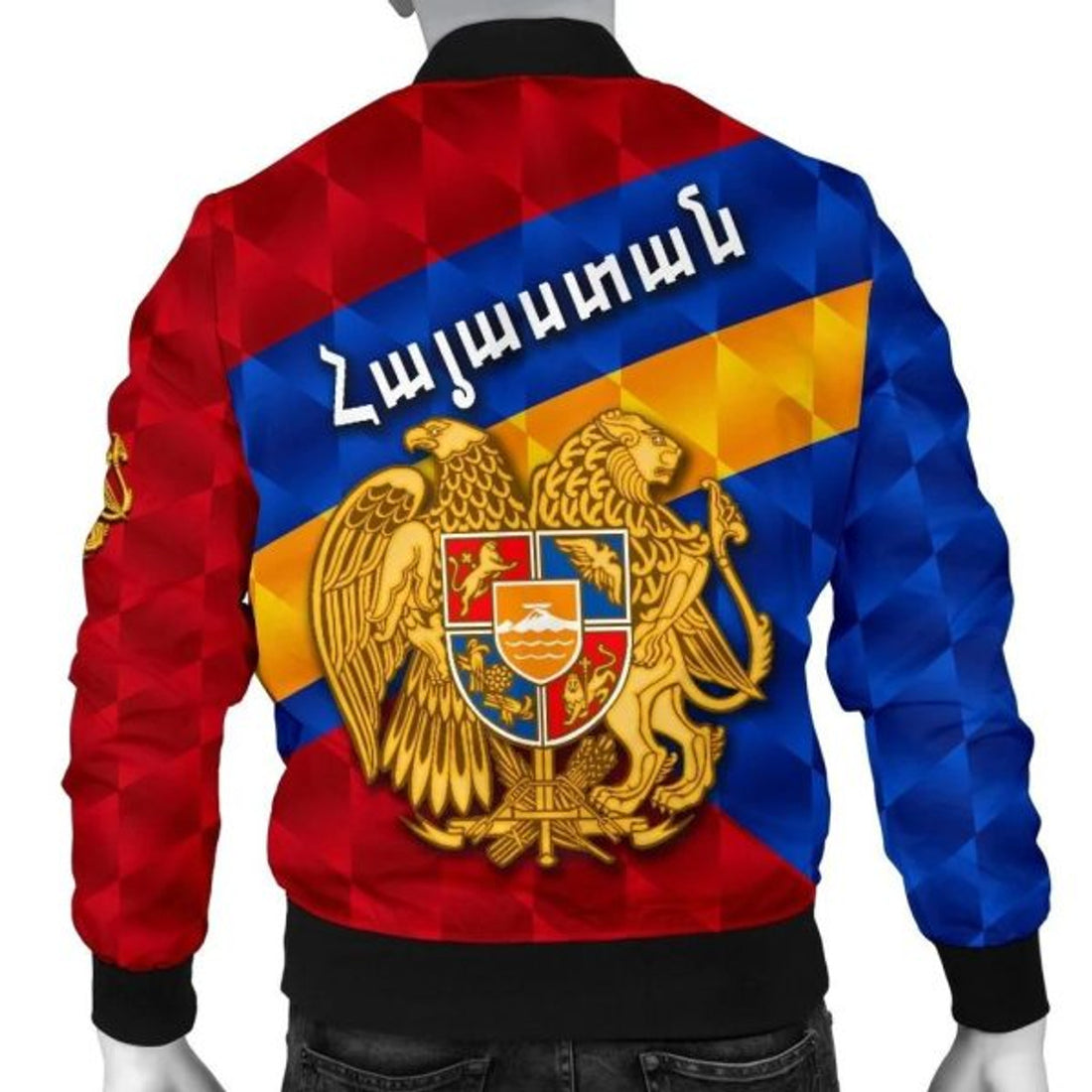 FUNSTUFFPRINT Armenia Men Bomber Jacketporty Style 3D Bomber Jacket