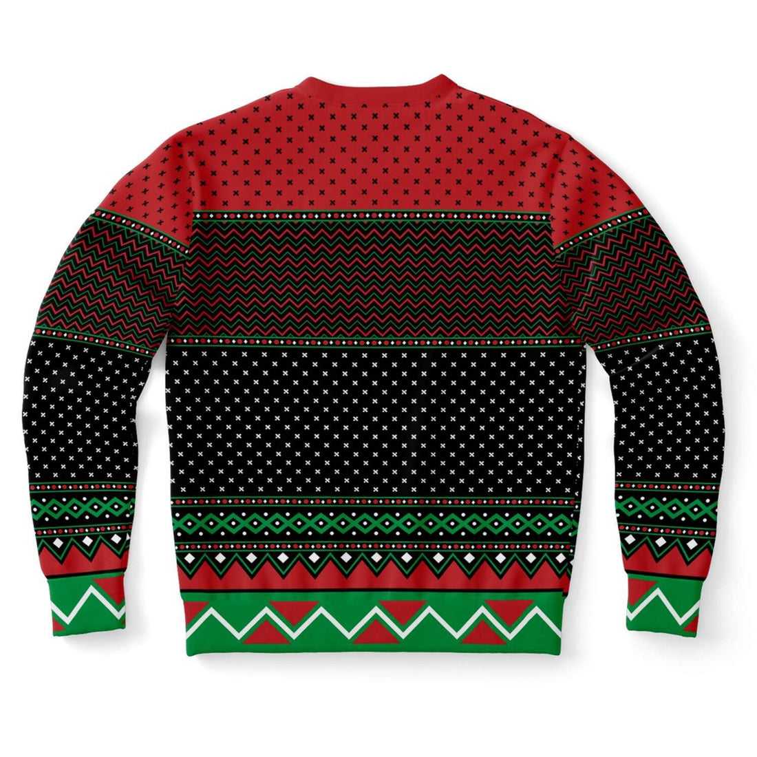 FUNSTUFFPRINT Ask Your Mom If I'm Real Santa Ugly Christmas Sweater, Christmas Sweater, Ugly Sweater, Funny Xmas Sweaters Ugly Sweater