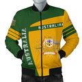 FUNSTUFFPRINT Australia Sport Men's 3D Bomber Jacket - Premium Style 3D Bomber Jacket