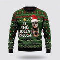 FUNSTUFFPRINT Australian Cattle Dog Jolly Ugly Christmas Sweater – Dog Lover Christmas Sweater Ugly Sweater
