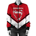 FUNSTUFFPRINT Austria Coat Of Arms Women Bomber Jacket Lucian Style 3D Bomber Jacket
