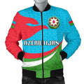 FUNSTUFFPRINT Azerbaijan Men Bomber Jacket Proud Version 3D Bomber Jacket