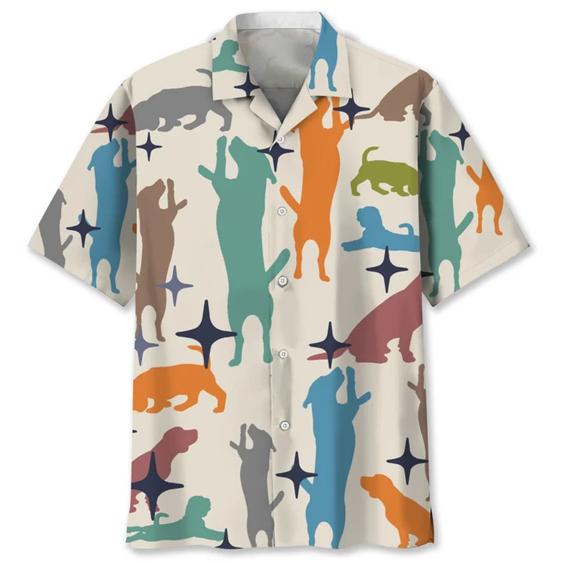 Beagle vintage Hawaiian Shirt, Hawaiian shirt for men, Summer gift for Dog lovers