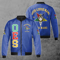 Order Of The Eastern Star OES Mason Unisex Bomber Jacket S-5XL