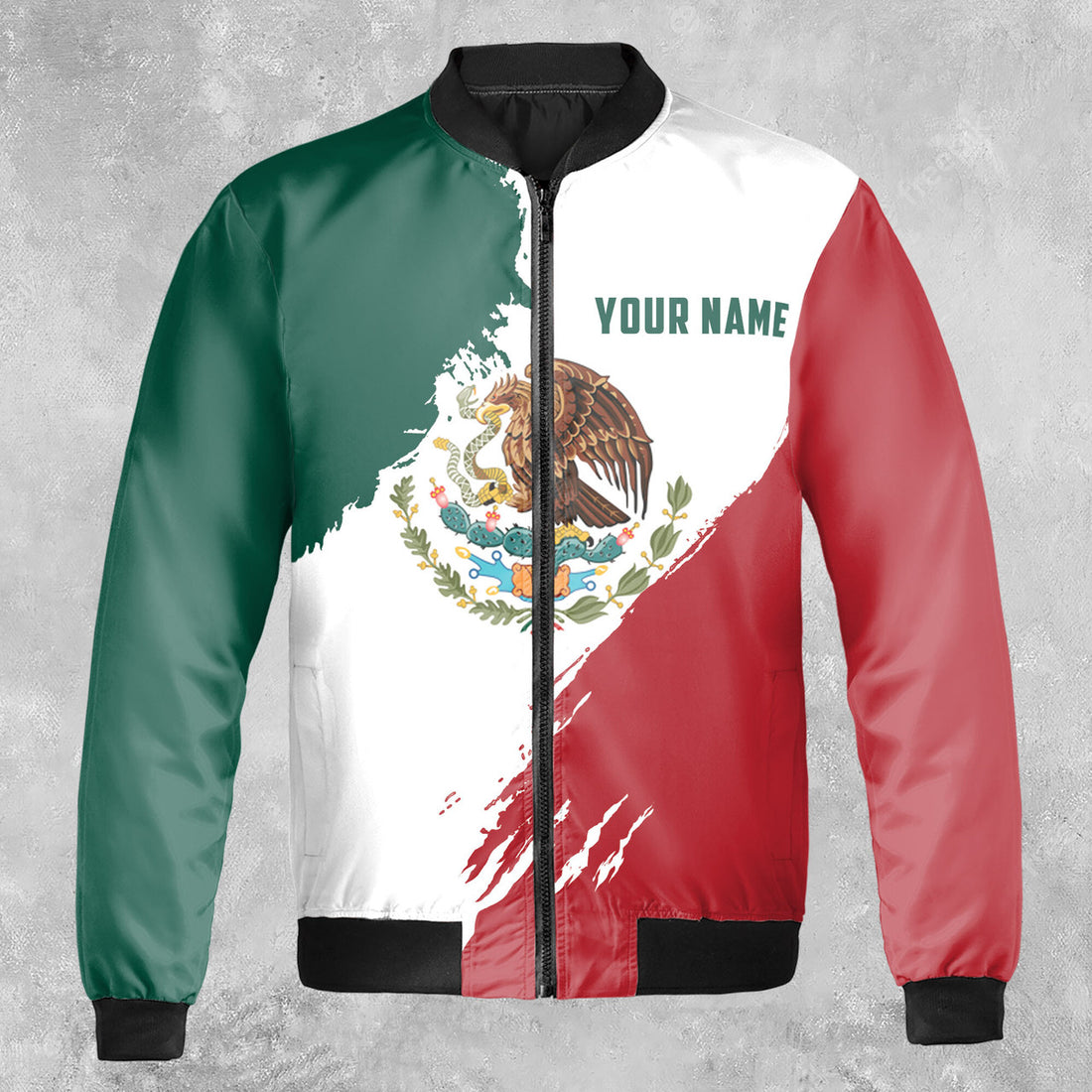 Custom 3D Mexican Shirt For Adults, Mexico Eagle Bomber Jacket S-5XL