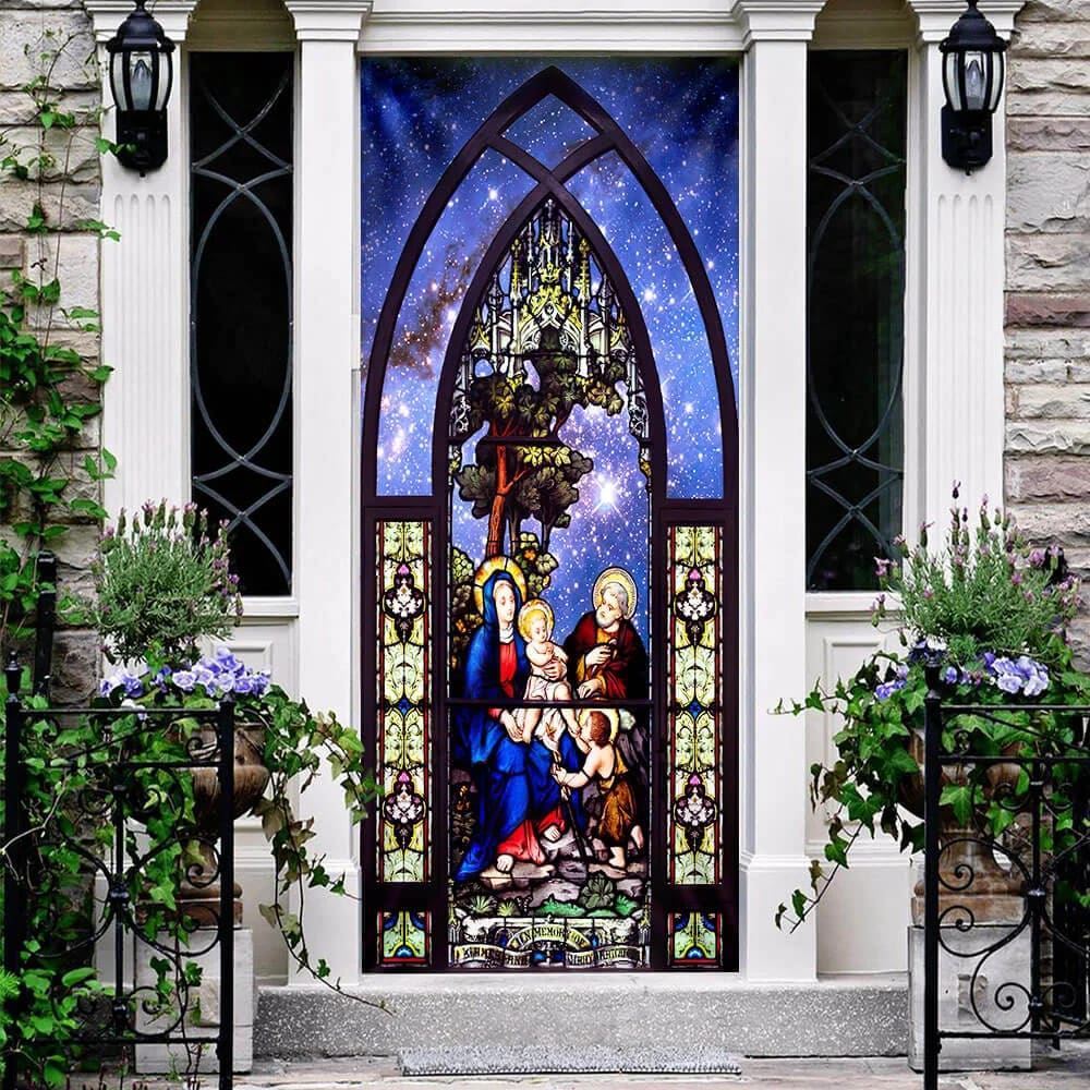 Baby Jesus Born Jesus Christ Door Cover, Christian Door Decor, Door Christian Church, Christian Door Plaques