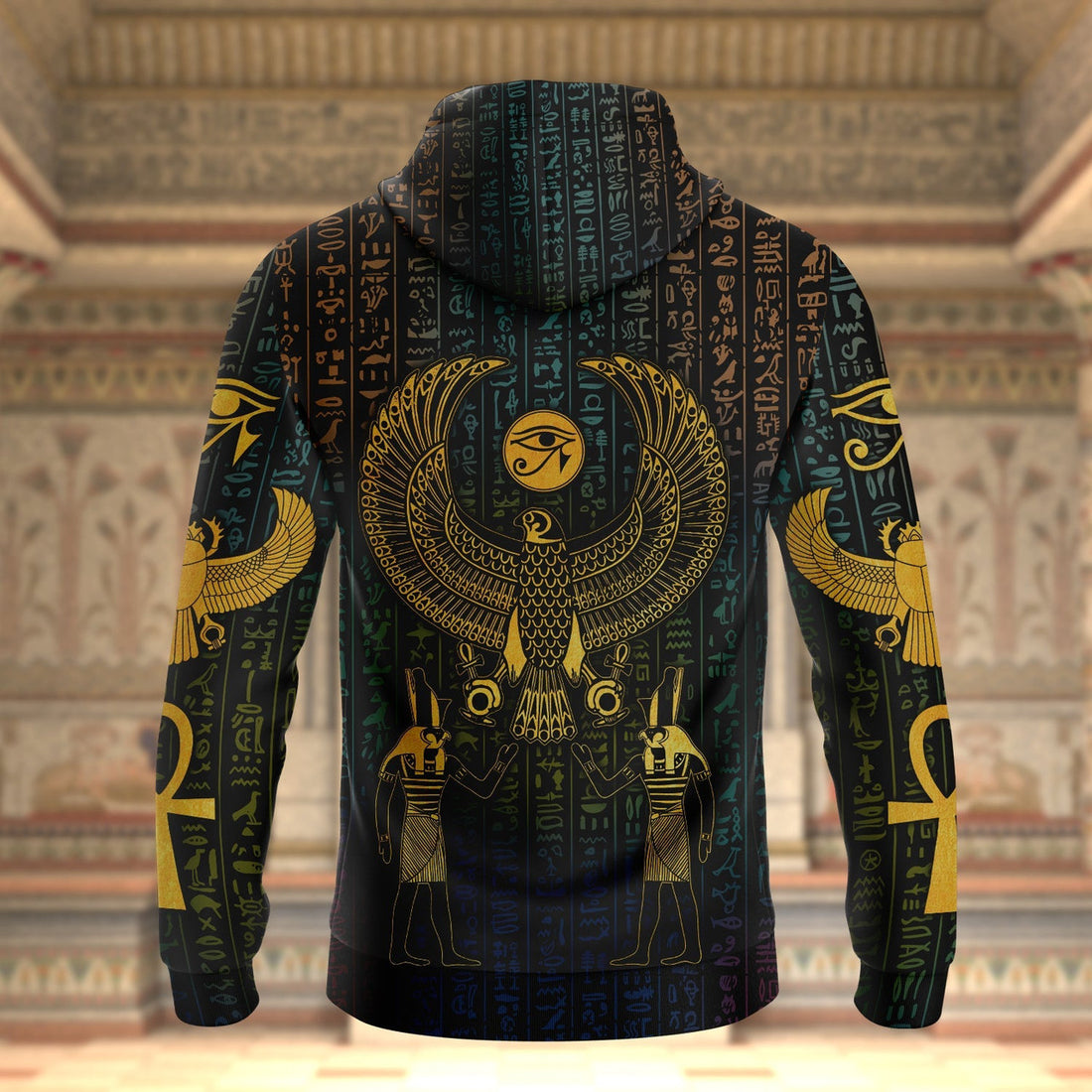 FUNSTUFFPRINT Ancient Egypt - Personalized Name 3D Hoodie 09 - CV98 3D Hoodie and Zip Hoodie