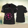 FUNSTUFFPRINT Personalized Women Bartender Shirt Bartender Uniform Female Bartender Gifts 3D T-shirt