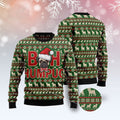 FUNSTUFFPRINT Bah Humpug Ugly Christmas Sweater, Christmas Sweater, Ugly Sweater, Funny Xmas Sweaters Ugly Sweater