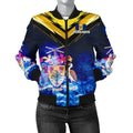FUNSTUFFPRINT Barbados Women's Bomber Jacket - New Release 3D Bomber Jacket