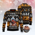 FUNSTUFFPRINT Barrel Racing Girl Ugly Christmas Sweater, Christmas Sweater, Ugly Sweater, Funny Xmas Sweaters Ugly Sweater