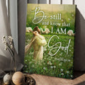Be Still And Know That I Am God, God And Lamb, Poster Decor Poster and Canvas