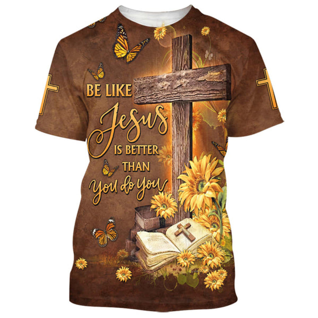 FUNSTUFFPRINT Be Like Jesus Is Better Than You Do You 3d Shirts - Christian T-Shirts For Men And Women
 3D T-shirt