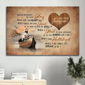 Beach Painting Walking With Jesus Heart Shape Boat Painting Canvas I Can Only Imagine Canvas Wall Art - Christian Wall Decor