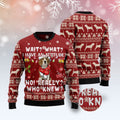 FUNSTUFFPRINT Beagle Attitude Ugly Christmas Sweater, Christmas Sweater, Ugly Sweater, Funny Xmas Sweaters Ugly Sweater