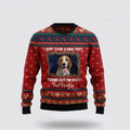 FUNSTUFFPRINT Beagle Dog Christmas Sweater 3D – Dog Lover Christmas Sweater Ugly Sweater
