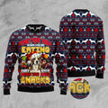 FUNSTUFFPRINT Beagle They Know When You Have Snacks Ugly Christmas Sweater, Christmas Sweater, Ugly Sweater, Funny Xmas Sweaters Ugly Sweater