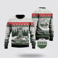 FUNSTUFFPRINT Bear I Hate People Ugly Christmas Sweater – Sweater Gifts For Pet Lover Ugly Sweater