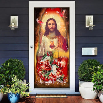 Beautiful Jesus Christ Door Cover, Christian Door Decor, Door Christian Church, Christian Door Plaques