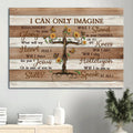 Beautiful Tree Butterfly I Can Only Imagine Canvas Wall Art - Christian Wall Decor