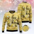 FUNSTUFFPRINT Bee Kind Ugly Christmas Sweater, Christmas Sweater, Ugly Sweater, Funny Xmas Sweaters Ugly Sweater