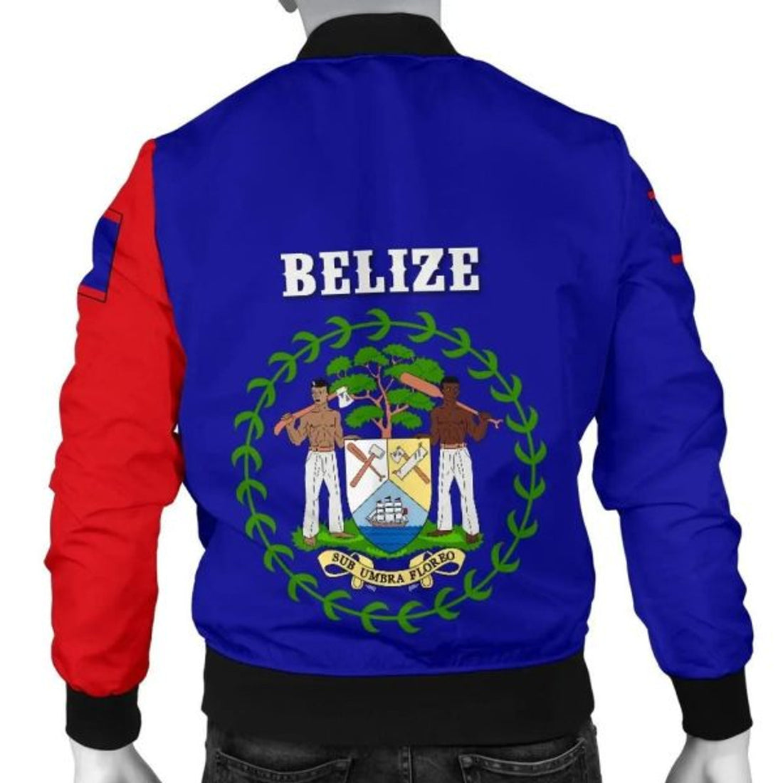 FUNSTUFFPRINT Belize Men Bomber Jackettreetwear Style 3D Bomber Jacket