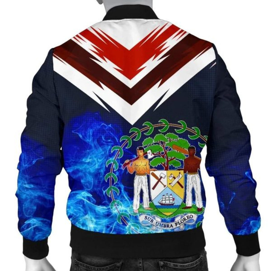 FUNSTUFFPRINT Belize Men's Bomber Jacket New Release 3D Bomber Jacket