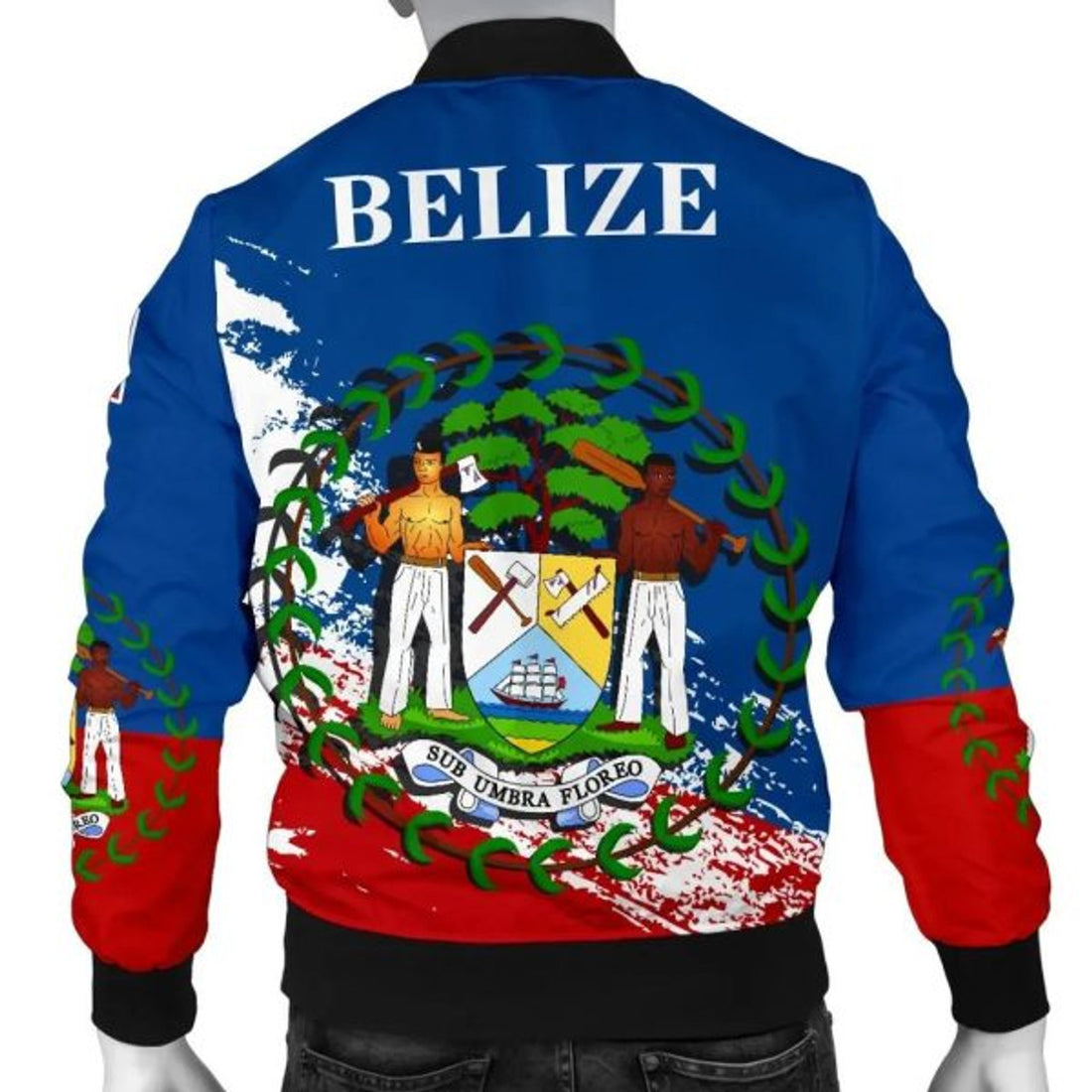 FUNSTUFFPRINT Belize Special Men's Bomber Jacket 3D Bomber Jacket